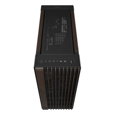 30. ASUS ProArt PA602 Wood Edition Modern Black - Tempered Glass Panel Midi Tower Czarny, Drewno