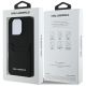 8. Etui Karl Lagerfeld HC Grained PU Cardslot Metal Elong na iPhone 16 Pro Max - czarne