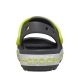 3. Sandały dla dzieci Crocs Crocband Cruiser grafitowo-żółte 209423 1NJ