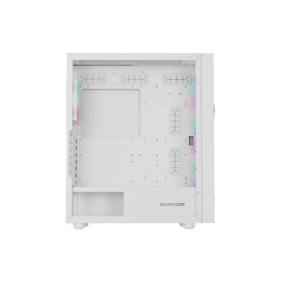 13. OBUDOWA GENESIS DIAXID 605 ARGB MIDI TOWER Z OKNEM USB-C BIAŁA