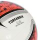 3. Piłka nożna adidas Bundesliga 26/27 Torfabrik Club biało-pomarańczowa KG6043