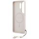 6. Etui Guess 4G Classic Logo Charm MagSafe na Samsung Galaxy S26 Ultra - różowe