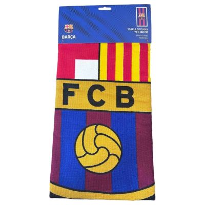 8. FC Barcelona ręcznik 70x140 cm towel mikrofibra 120042