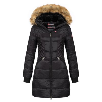3. PARKA damska Geographical Norway ABEILLE BLACK DISTRI LADY 2601-9 DBC BLACK (WY4579F/GN-NOIR)