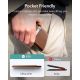 7. Portfel magnetyczny ESR Classic RFID Magnetic Wallet Stand MagSafe na telefon - brązowy