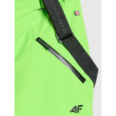 12. Spodnie narciarskie z szelkami membrana Dermizax 20000 męskie 4F 4FWAW25TFTRM0902-41N