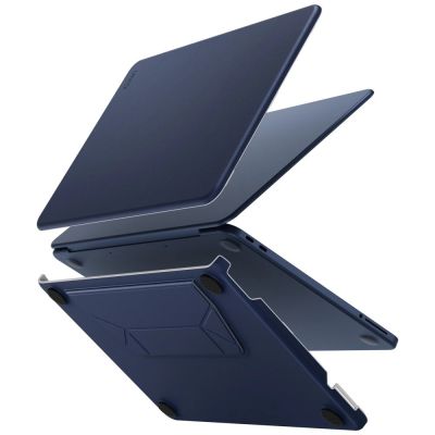 2. Etui UNIQ Lyden Versa na MacBook Neo - granatowe
