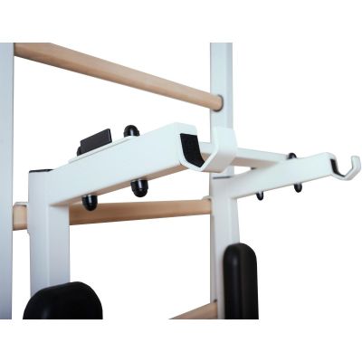 21. DRABINKA GIMNASTYCZNA DRĄŻEK PORĘCZ ŁAWKA AKCESORIA DZIECIĘCE BIAŁY MAT BENCHK 414