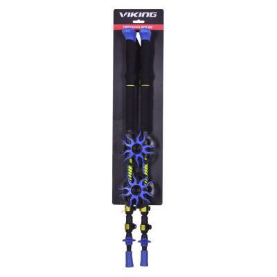 11. Kije Viking Carbo Lite Trekking czarno/limonkowe