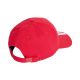 2. Czapka z daszkiem adidas Manchester United czerwona KT0648