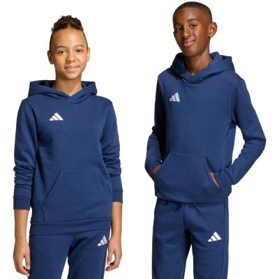 Bluza dla dzieci adidas Entrada 26 Hoody granatowa JZ6567