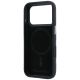 7. Etui Karl Lagerfeld Grained Mono Resin Logo MagSafe na iPhone 17 Pro / 18 Pro - burgundowe