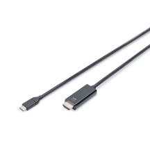 DIGITUS KABEL USB C/HDMI M/M 3.1 4K60HZ 5M CZARNY