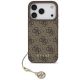 2. Etui Guess 4G Charms Collection MagSafe na iPhone 17 Pro - brązowe