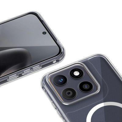 4. Etui Tech-Protect FlexAir Hybrid MagSafe na Motorola Edge 70 Fusion / Fusion + 5G - przezroczyste