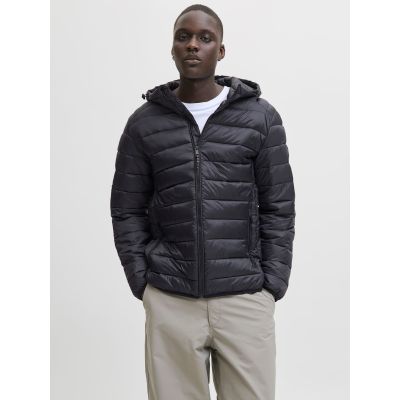 Jack&Jones męska kurtka puchowa JJEBRADLEY LIGHT BODYWARMER COLLAR NOO 12280970 BLACK