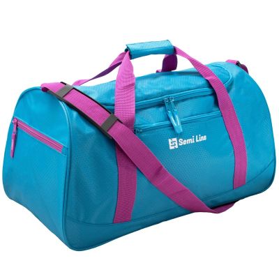 3. TORBA SPORTOWA A3043 NIEBIESKO-FIOLETOWA SEMI LINE