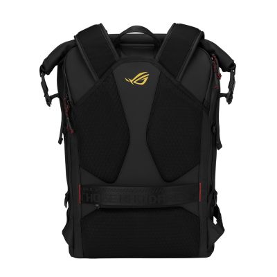 2. ASUS ROG SLASH Backpack Edition 20 plecak Plecak rolowany Czarny Poliester, Skóra woskowana (Pull Up)