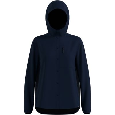 6. Koszula z długim rękawem damska Odlo Shirt l/s TRANSITION SOFTSHELL granatowa