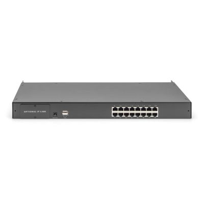 12. Digitus Przełącznik modułowy KVM Cat.5, 16-portowy