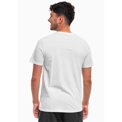 7. T-shirt bewełniany męski 4F 4FWSS26TTSHM4484-10S