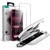 Szkło hartowane ESR UltraFit Classic 2-Pack na iPhone 18 Pro / 17 Pro - czarne