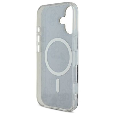 7. Etui Guess IML 4G MagSafe na iPhone 16 Plus - czarne