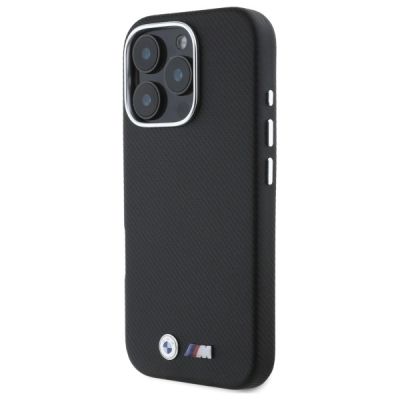 2. Etui BMW M Edition Kevlar Wrapped Metal na iPhone 16 Pro Max - czarne