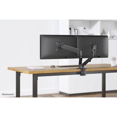 2. Neomounts DS70-700BL2 uchwyt / stojak do monitorów 68,6 cm (27") Biurko Czarny