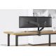 2. Neomounts DS70-700BL2 uchwyt / stojak do monitorów 68,6 cm (27") Biurko Czarny