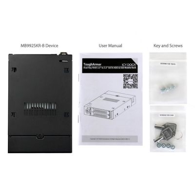 9. Płyta montażowa IcyDock 2x6,3cm SATAI-III w 1x3,5" RAID-Controlle