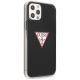 4. Etui Guess Triangle Collection na iPhone 12 / iPhone 12 Pro - czarne