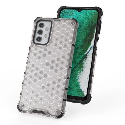 10. Honeycomb etui pancerny pokrowiec z żelową ramką Samsung Galaxy A32 5G przezroczysty