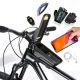 6. Torba Tech-Protect V2 rowerowa z miejscem na telefon 1l - czarna