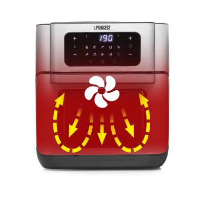 40. Frytkownica Princess 182065 autonomiczna 10 l 1500 W na gorące powietrze Srebrny