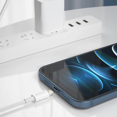 5. Kabel Dudao L6X USB-C - Lightning PD 20W 1m - biały