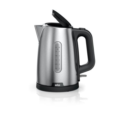 Braun PurShine WK102AI-WK1500BK czajnik elektryczny 1,7 l 2200 W Czarny, Stal nierdzewna