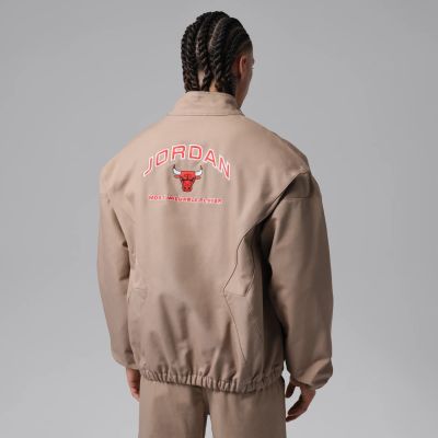 Kurtka męska Air Jordan Flight Men's Graphic Workwear Jacket Khaki - IF1822-247