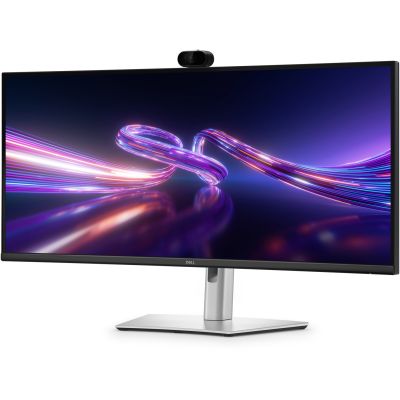 3. DELL Pro P P3426WEV monitor komputerowy 86,6 cm (34.1") 3440 x 1440 px Wide Quad HD LCD Czarny, Srebrny