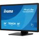 10. iiyama ProLite T2452MSC-B2 monitor komputerowy 61 cm (24") 1920 x 1080 px Full HD Ekran dotykowy Czarny