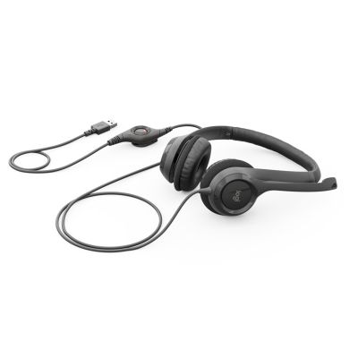 13. Słuchawki Logitech H390 981-000406 (kolor czarny)
