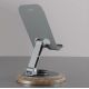 6. Podstawka do telefonu Dudao F17M 360° metalowa - szara