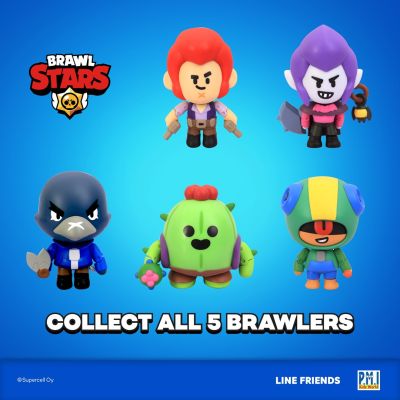 4. BRAWL STARS S1 ACTION FIGURES 11cm - COLT