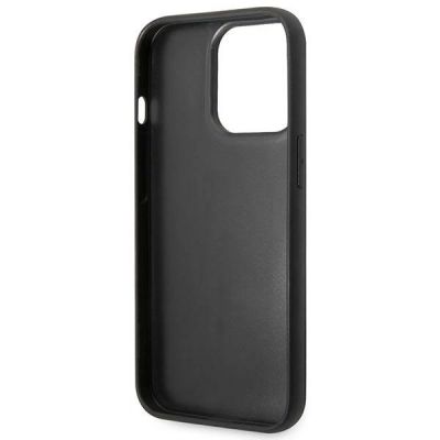7. Etui Karl Lagerfeld Puffy Elongated Logo na iPhone 14 Pro Max - czarne