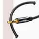 6. Ugreen kabel przewód rozdzielacz słuchawkowy 3,5 mm mini jack AUX 25cm czarny (20816)