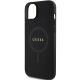 6. Etui Guess Saffiano MagSafe do iPhone 15 Plus - czarne