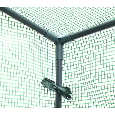 5. SZKLARNIA DO POMIDORÓW OGÓRKÓW 200x77x168-150CM PE ZIELONA