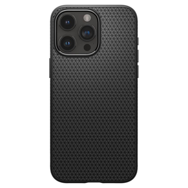 2. Etui Spigen Liquid Air na iPhone 15 Pro - czarny mat