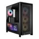 3. Corsair FRAME 4000D LCD RS ARGB Midi Tower Czarny