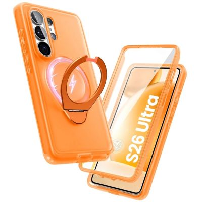 2. Etui Supcase Cosmo Mag MagSafe na Samsung Galaxy S26 Ultra - pomarańczowe